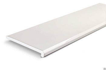 подоконник premium lucido bianco 400*6000мм белый глянец