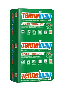 мин.изоляция теплоknauf для коттеджа/кровля стена+ ts 100*610*1230 (6м2,0,6м3)в пал.28шт/в пал.32 шт