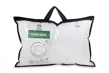 подушка заменитель лебяжьего пуха тк хлопковая реноме (14/022н, 50*70)