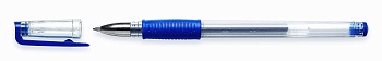 ручка гел. comfort 0,70 мм синий резин. грип 113412