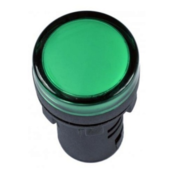 лампа ad-16ds(led)матрица d16мм зеленый 230в ас tdm