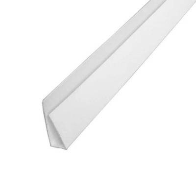 профиль "l" для панелей 8мм 3,0м "идеал ламини" белый глянцевый / 001-g