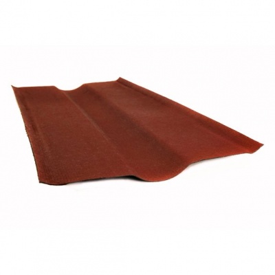 ендова 0,36 м*1м красный ондулин (15шт в уп) распродажа..