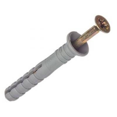 дюбель-гвоздь потайной бортик 6*60 оранж