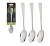 ложка столовая milano, нерж.сталь, набор 3шт/уп, цена за уп, 7293 mallony