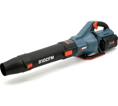воздуходувка аккумуляторная бесщеточная senix blax6-m1-eu 1376 м3/ч, 60в, li-ion 1х4ач