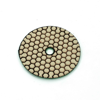 круг bohrer 100 мм р400 алмазный гибкий шлифовальный "черепашка" (без воды) (1шт в блистере) (200/1)