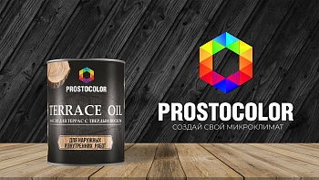 масло для террас prostocolor (графит) 0,75л