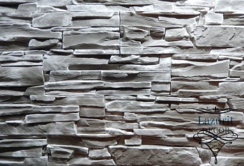 камень сланец альпийский пепельный в уп. 0,5м2