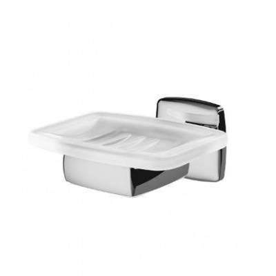 a9034200 gem, стеклянная мыльница с настенным держателем (