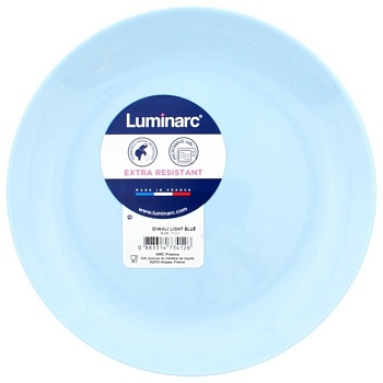 тарелка десертная 19 см diwali light blue (6) (24) (2 160) p2612
