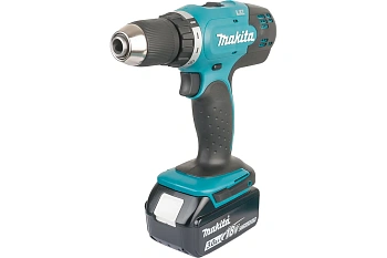 аккумуляторная дрель-шуруповерт makita ddf453rfe