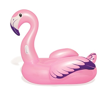 надувной плотик фламинго 173х170см, от 12 лет, уп.3 41119 bw, bestway,