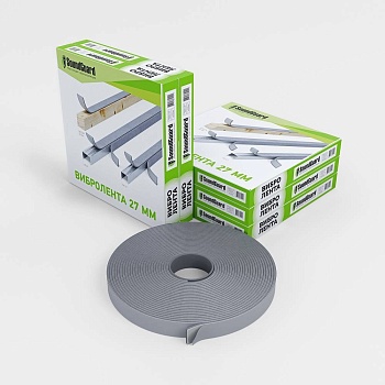 демпферная виброгасящая лента soundguard вибролента band rubber "27" 12 000 х27мм х 4 мм (12м)(0,99кг)(шт)