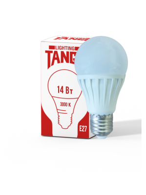 лампа 14w e27 a60 3000k tango