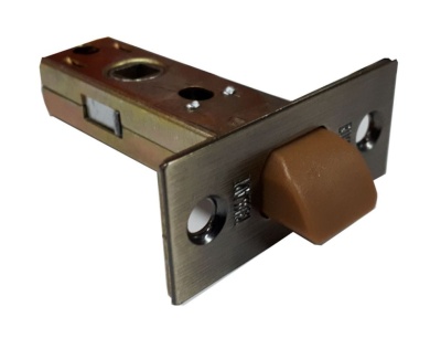 защелка межкомнатная bussare l6-45 plast ant.bronze пластик/античная бронза