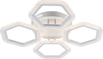 светильник потолочный rivoli nancy 6111-104 80 вт led 2800к - 6200к модерн с пультом распродажа