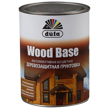 грунт wood base dufa бесцветный 1л