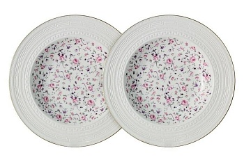 набор из 2-х суповых тарелок 23см "стиль"