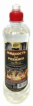 жидкость для розжига 0,5л кристалл - чистый парафин дс-228