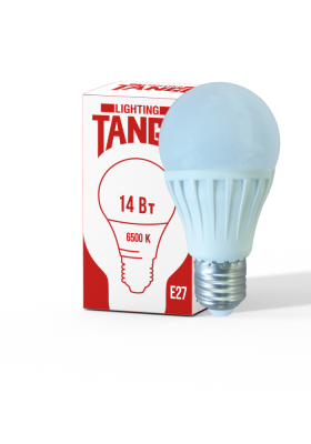 лампа светодиодная tango e27 14вт 6500к холодный