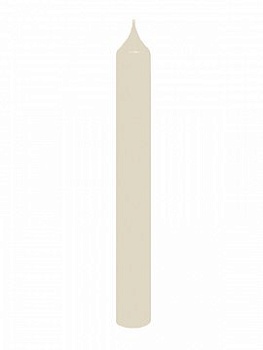 свеча хозяйственная 80гр (диаметр 25мм, высота 190 мм, время горения 12часов)