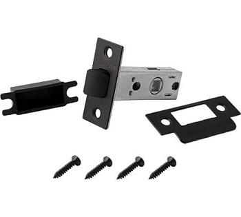 защелка межкомнатная code deco 5400-p-blm пластик/матовый черный