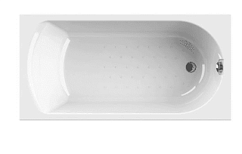 акриловая ванна vannesa аврора 150х75х35 c каркасом