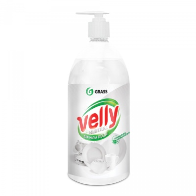 средство для мытья посуды "velly" neutral (флакон 1000мл)