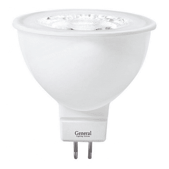 лампа с диффузором glden-mr16-7-230-gu5.3-6500 general