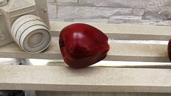 муляж d-8см яблоко бордо