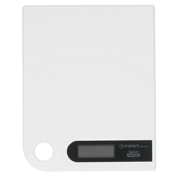 6401-1-wi весы кухонные firstмаксимально допустимый вес : 5 кг.цена деления : 1 г.lcd-дисплей 15 мм.
