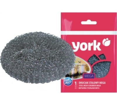 губка для посуды стальная мега