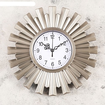 часы настенные, серия: интерьер, "амершвир", 25х25 см, микс