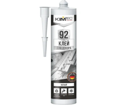 клей (жидк.гвозди) kim tec 92" декор,белый, 280мл (1/12) (03-01-92)