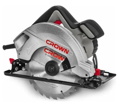 пила циркулярная сетевая crown ct15187-165, 1200вт, 165мм