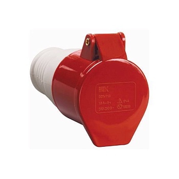 розетка 214 переносная 3р+ре 16а 380в ip44