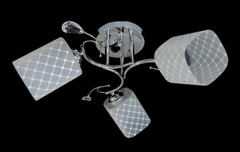 люстра дс9838b/3 cr (4) [01101407]