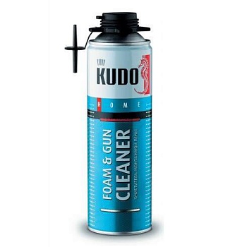 очиститель монтажной пены prof kudo foam&gun cleaner 650 мл (1/12)