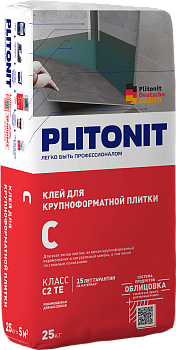 клей для плитки plitonit с- 25кг