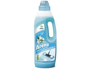 средство для мытья полов с полирующ.эффектом"arena"1л (1/12)"grass"