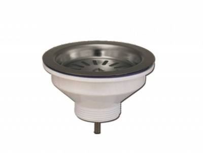 выпуск "элит" с нерж.чашкой д.112мм, рез. 1 1/2"