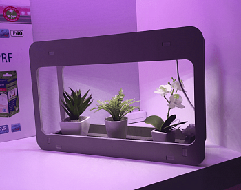 светильник для растений светодиодный с подставкой «минисад». спектр для фотосинтеза с высокой цветопередачей. tm uniel ult-p30-15w/spfs ip40 white