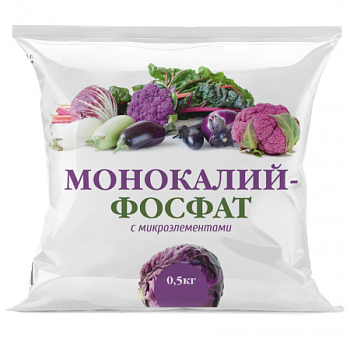 монокалийфосфат с микроэлементами 0,5кг - 40шт/уп