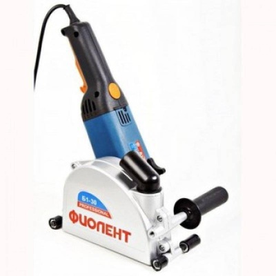 штроборез сетевой фиолент б1-30 "professional", 1100вт, 125мм, 2 диска